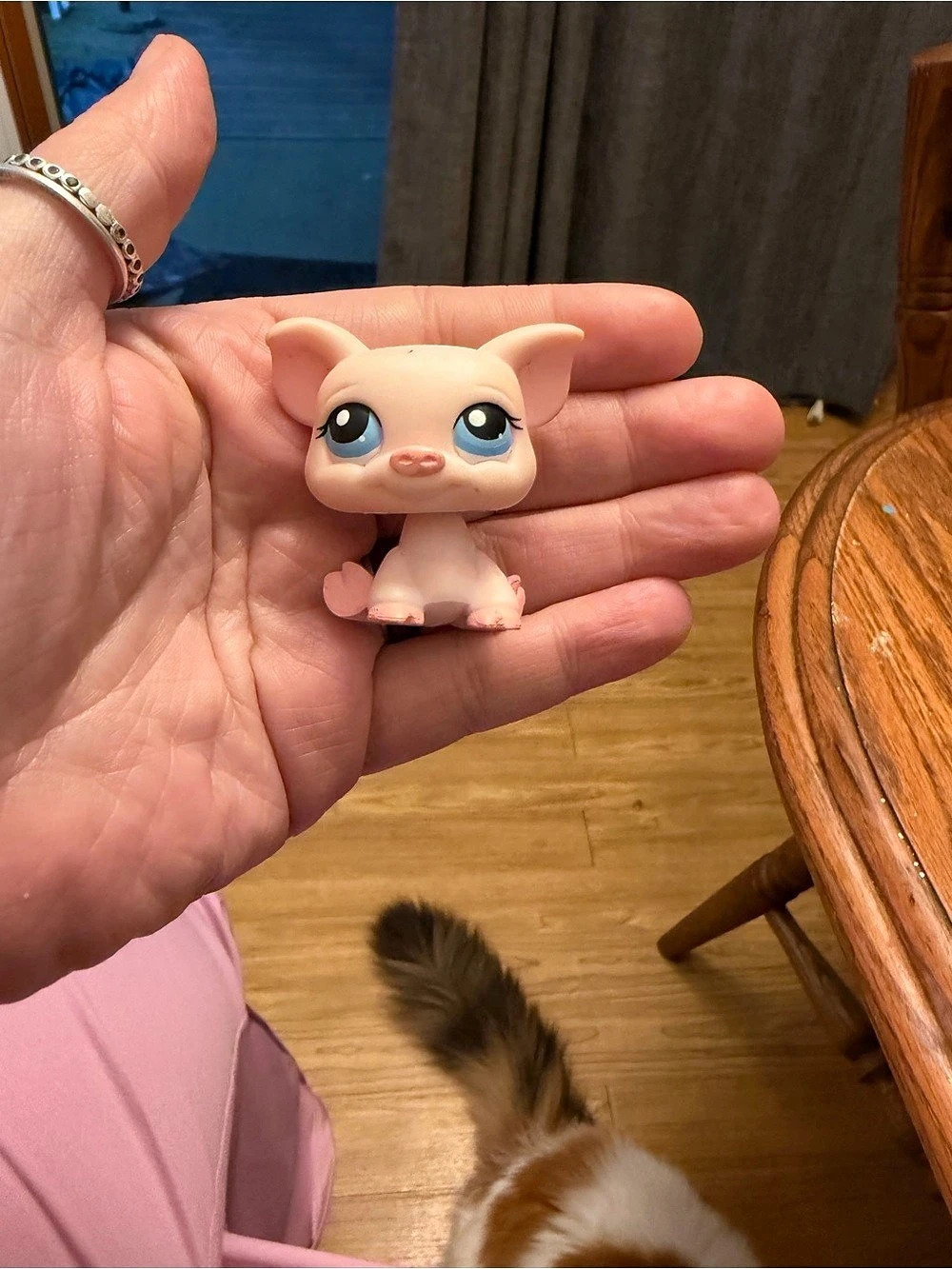 Hasbro Littlest Pet Shop Pig #330 Pink Collectible Figure